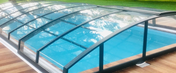 Poolüberdachung